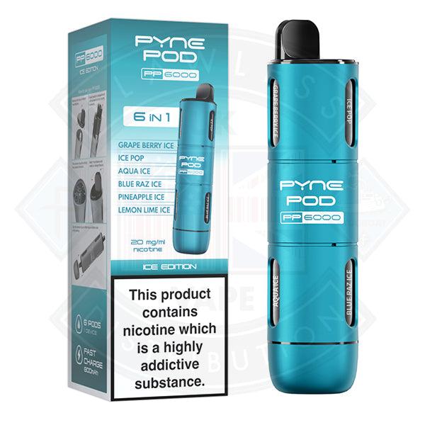 Pyne Pod PP6000 6 In 1 Disposable Vape Pod Kit