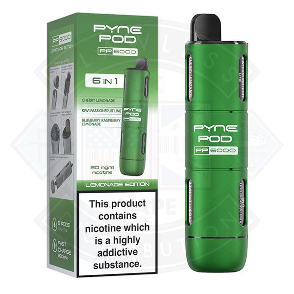 Pyne Pod PP6000 6 In 1 Disposable Vape Pod Kit