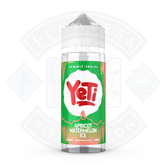 Yeti Summit Series - Apricot Watermelon Ice 0mg  100ml Shortfill