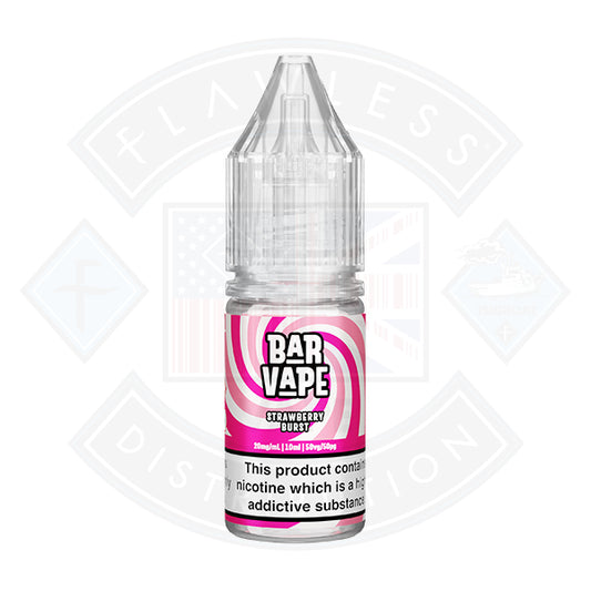 Bar Vape Nic Salt 10ml Strawberry Burst