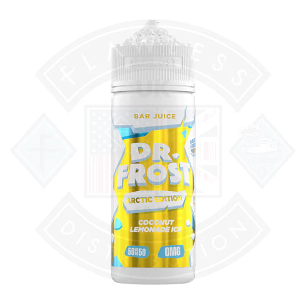 Dr Frost Arctic Edition - Coconut Lemonade Ice 0mg 100ml Shortfill