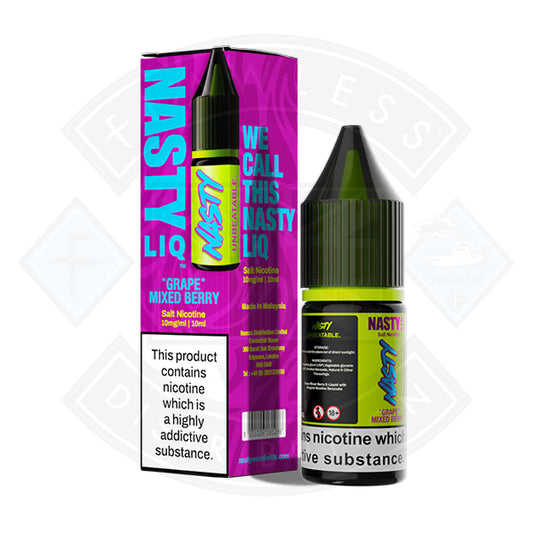 NASTY LIQ Grape Mixed Berry Nic Salt 10ml