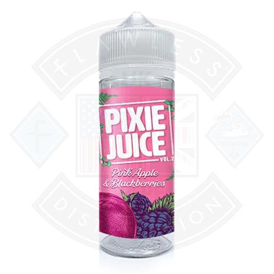 Pixie Juice Vol 2 - Pink Apple & Blackberries  0mg 100ml Shortfill