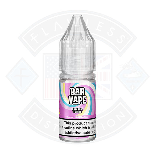 Bar Vape Nic Salt 10ml Rainbow Fruits