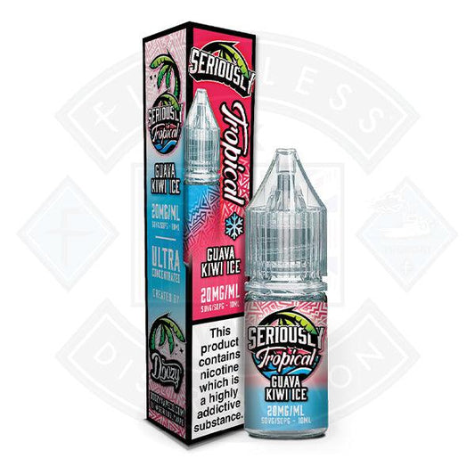 Doozy Vape Seriously Tropical Salts Guava Kiwi Ice 10ml