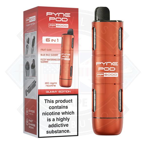 Pyne Pod PP6000 6 In 1 Disposable Vape Pod Kit