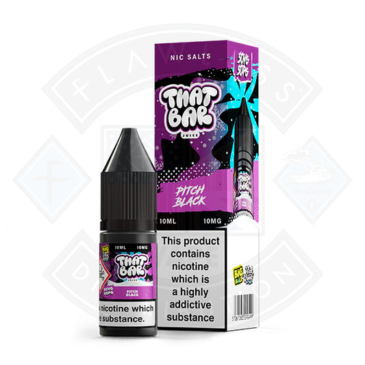 That Bar Juice - Salt Pitch Black 10ml