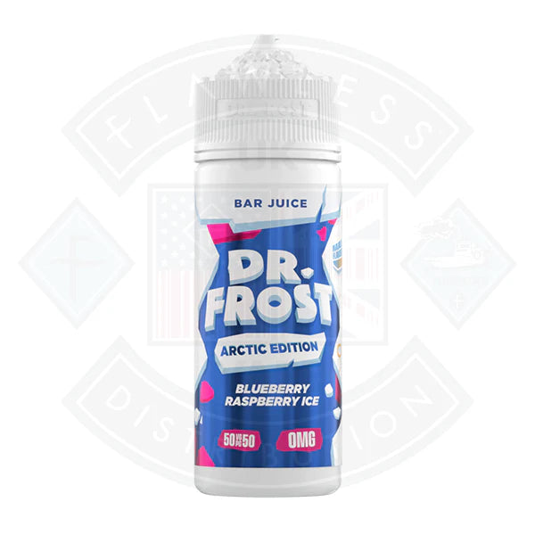 Dr Frost Arctic Edition -  Blueberry Raspberry Ice 0mg 100ml Shortfill