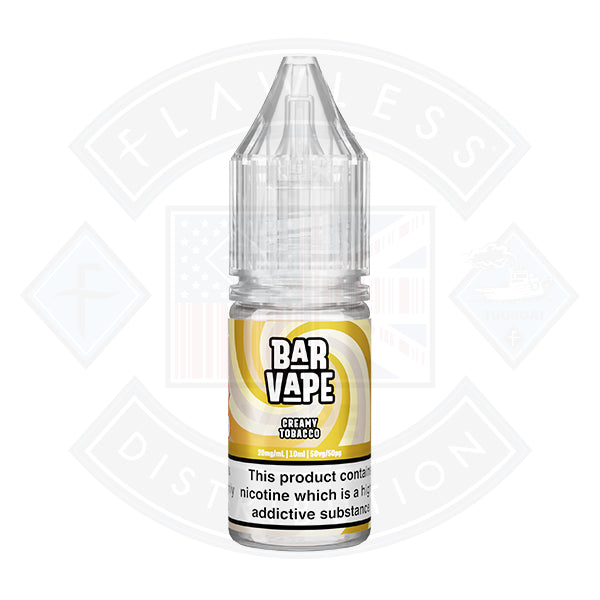 Bar Vape Nic Salt 10ml Creamy Tobacco