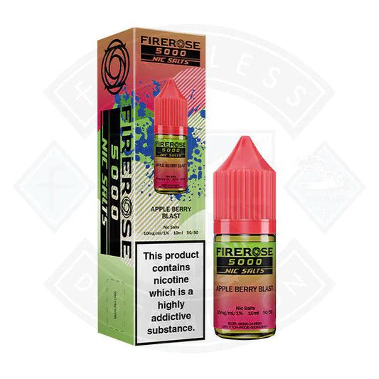 Firerose 5000 Apple Berry Blast Nic Salt 10ml by Elux