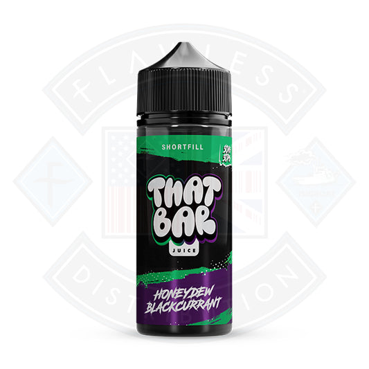 That Bar Juice - Honeydew Blackcurrant 0mg 100ml Shortfill