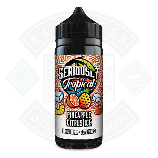 Doozy Vape Seriously Tropical - Pineapple Citrus Ice 0mg 100ml Shortfill