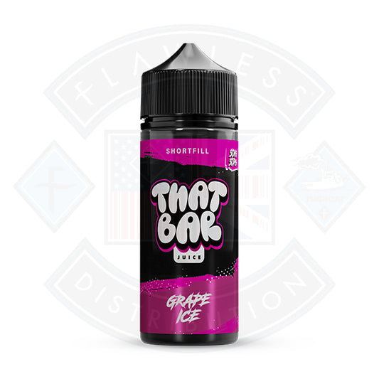 That Bar Juice - Grape Ice 0mg 100ml Shortfill