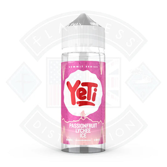 Yeti Summit Series - Passionfruit Lychee Ice 0mg  100ml Shortfill