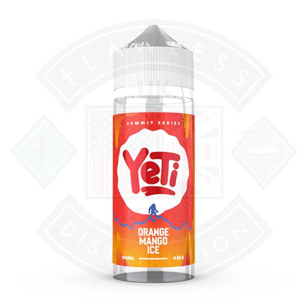 Yeti Summit Series - Orange Mango Ice 0mg  100ml Shortfill