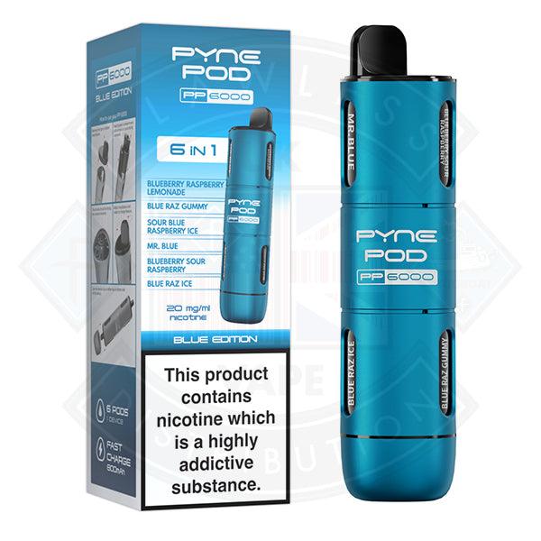 Pyne Pod PP6000 6 In 1 Disposable Vape Pod Kit