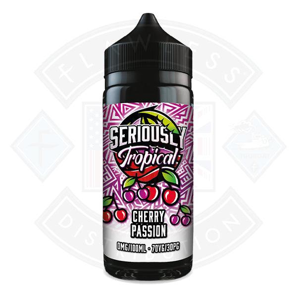 Doozy Vape Seriously Tropical - Cherry Passion  0mg 100ml Shortfill