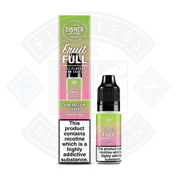 Dinner Lady Fruit Full Kiwi Passion Gauva 10ml