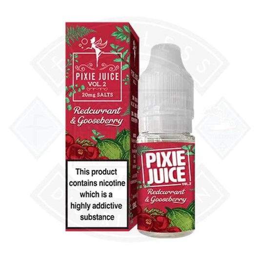 Pixie Juice Vol 2 Redcurrant Gooseberry Salt  10ml