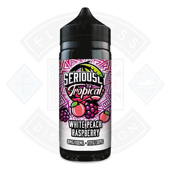 Doozy Vape Seriously Tropical - White Peach Raspberry 0mg 100ml Shortfill