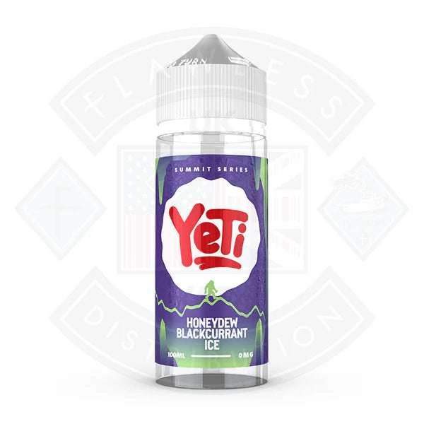 Yeti Summit Series - Honeydew Blackcurrant Ice 0mg  100ml Shortfill