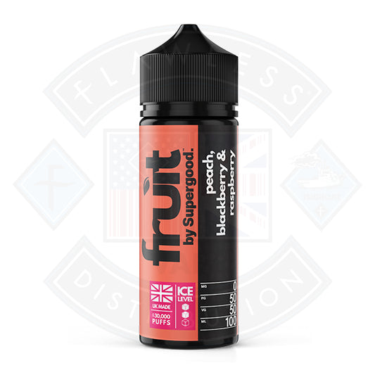 Supergood Fruit Peach Blackberry & Raspberry 0mg 100ml Shortfill