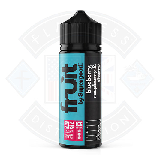 Supergood Fruit Blueberry Raspberry Cherry 0mg 100ml Shortfill