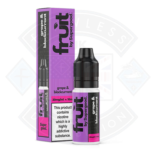 Supergood Fruit Nic Salt 10ml Grape & Blackcurrant