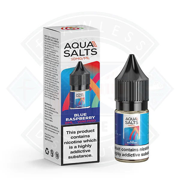 Aqua Salts Nic Salt 10ml Blue Raspberry