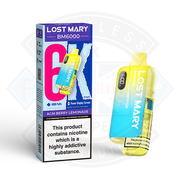 Lost Mary BM6000 Disposable Vape 20mg