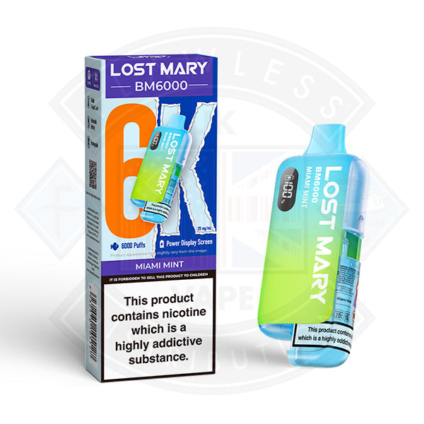 Lost Mary BM6000 Disposable Vape 20mg