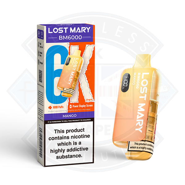 Lost Mary BM6000 Disposable Vape 20mg