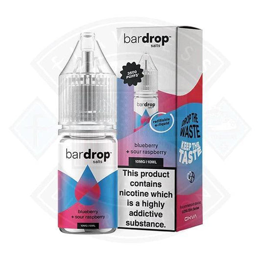 Bar Drop Salts Blueberry Sour Raspberry 10ml