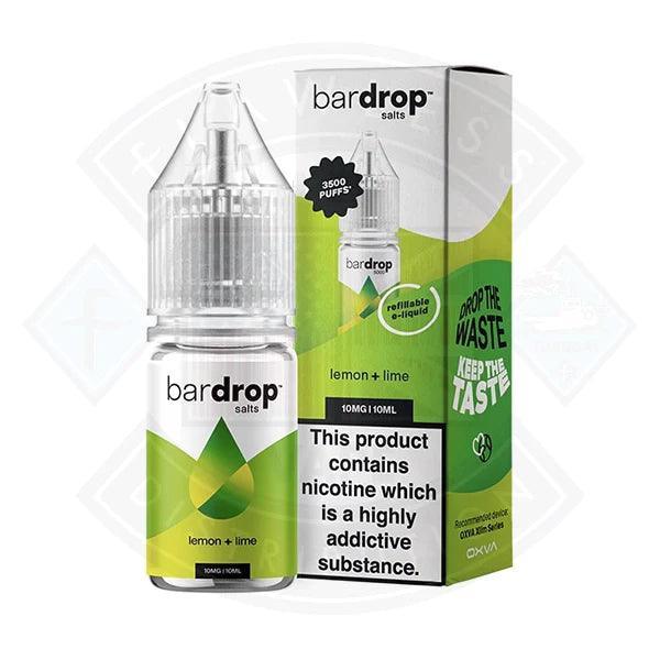 Bar Drop Salts Lemon And Lime 10ml