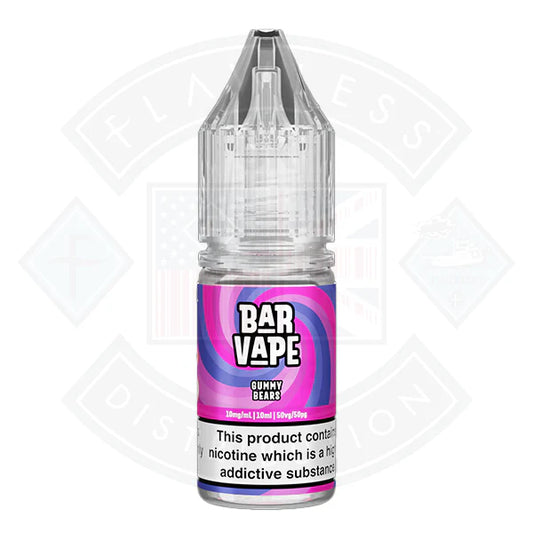 Bar Vape Nic Salt 10ml Gummy Bears