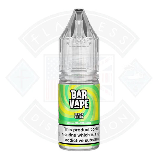 Bar Vape Nic Salt 10ml Lemon & Lime