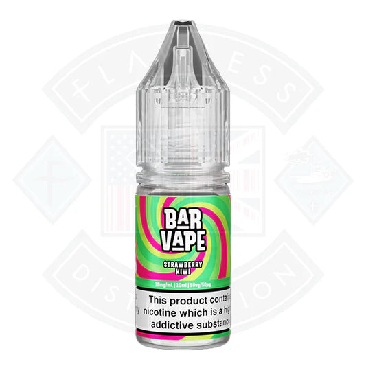 Bar Vape Nic Salt 10ml Strawberry Kiwi