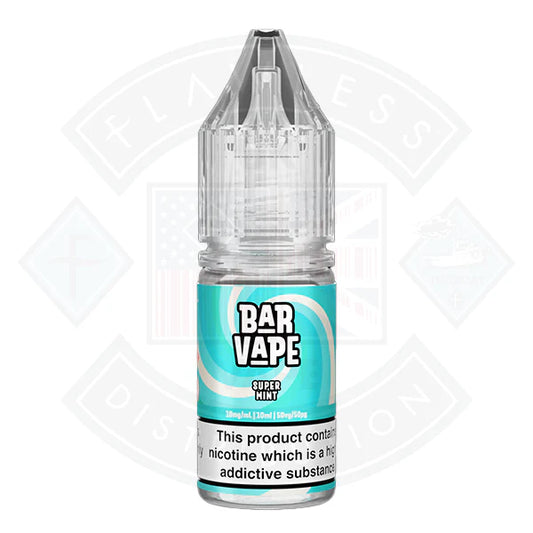 Bar Vape Nic Salt 10ml Super Mint