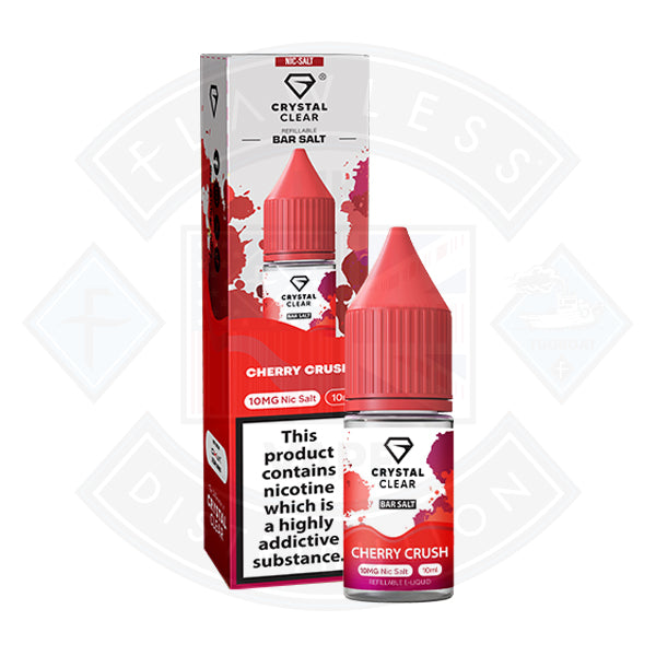 Crystal Clear Bar Nic Salts 10ml - Cherry Burst