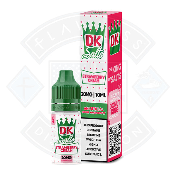 Donut King Nic Salts 10ml Strawberry Cream