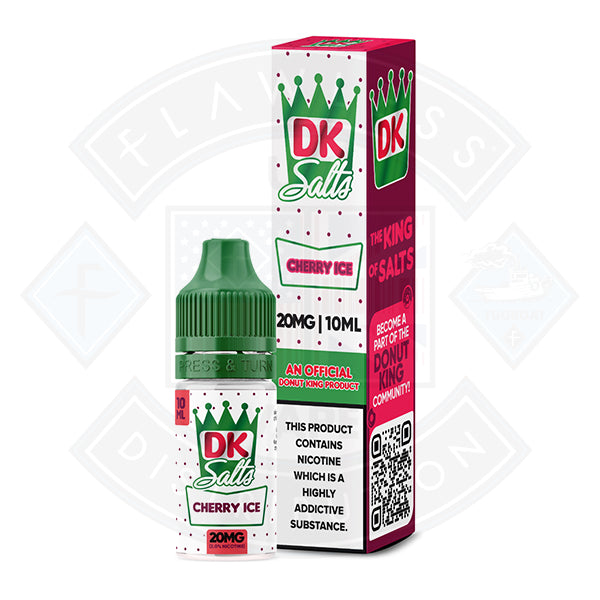 Donut King Nic Salts 10ml Cherry Ice