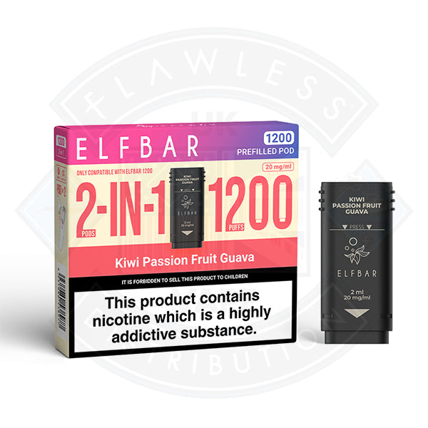 Elf Bar 1200 Prefilled Vape Pods