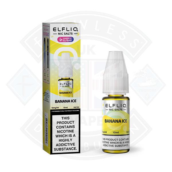 Elf Bar ELFLIQ Banana Ice Nic Salt 10ml