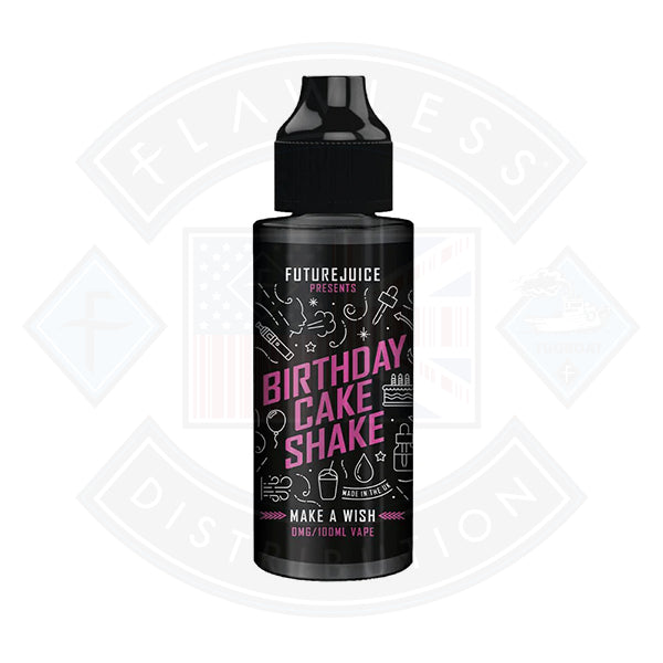 Future Juice - Birthday Cake Shake 0mg 100ml Shortfill