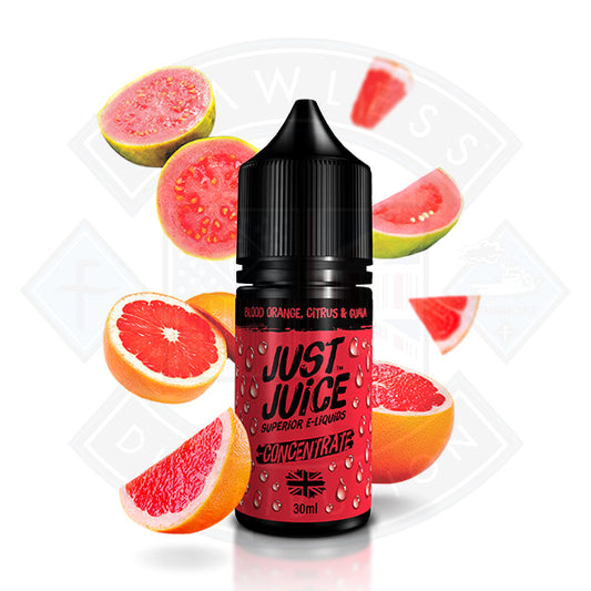 Just Juice Blood Orange, Citrus & Guava 30ml Concentrate