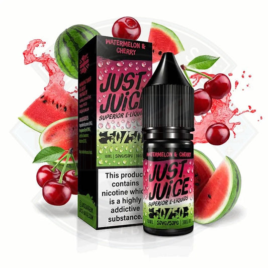 Just Juice Iconic 50/50 - Watermelon & Cherry 10ml