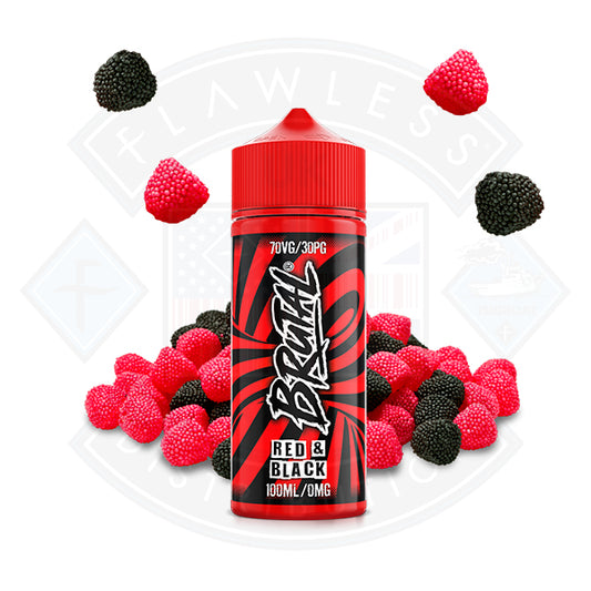 Just Juice Brutal - Red and Black 0mg 100ml Shortfill