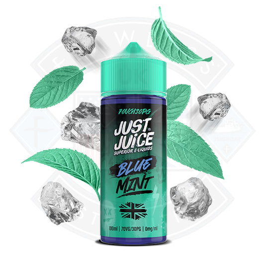 Just Juice Mint - Blue 0mg 100ml Shortfill