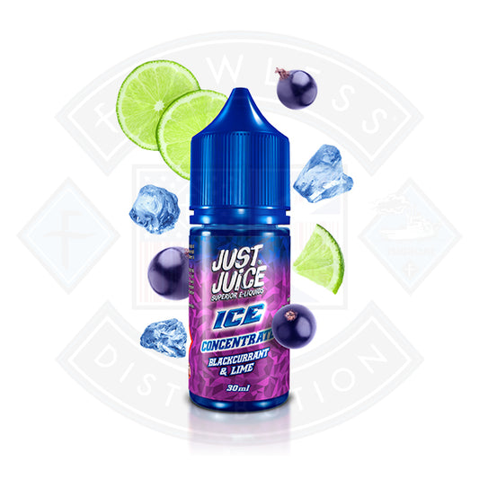 Just Juice ICE - Blackcurrant & Lime 30ml Concentrate