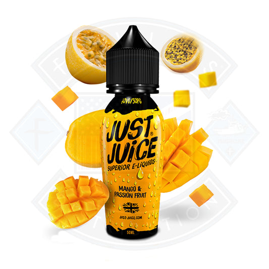 Just Juice Mango Passion Fruit 50ml 0mg Shortfill e-liquid